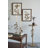 D12x28.5" Round Iron Side Table