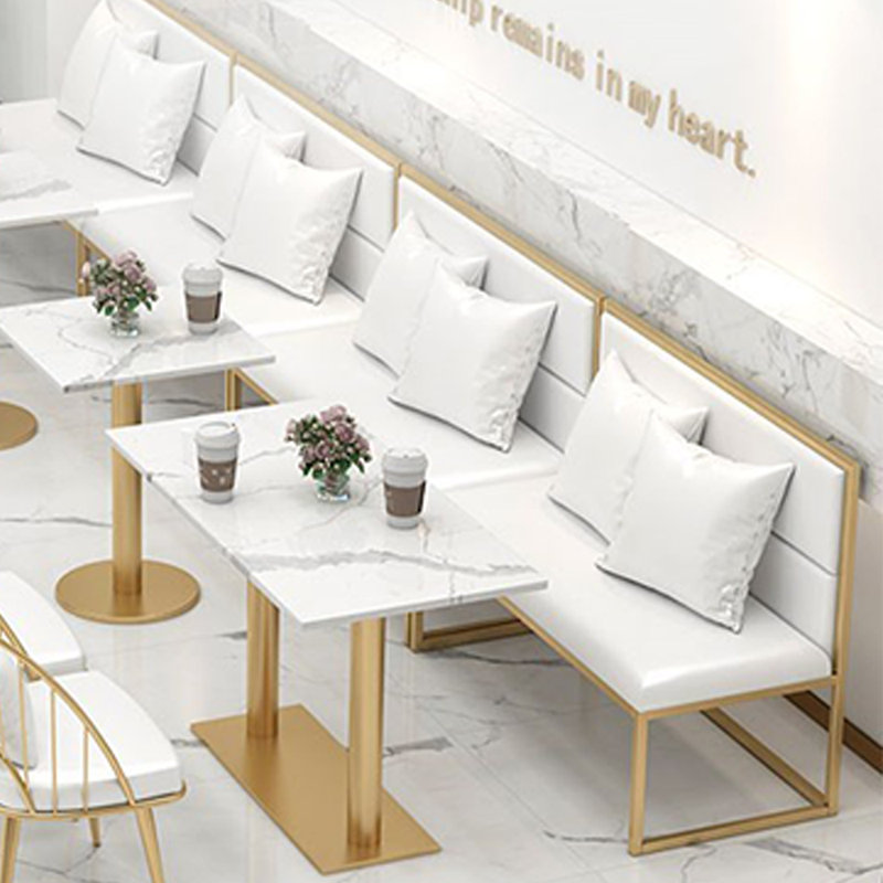 Restaurant Café Bar Boutique de desserts Banc blanc