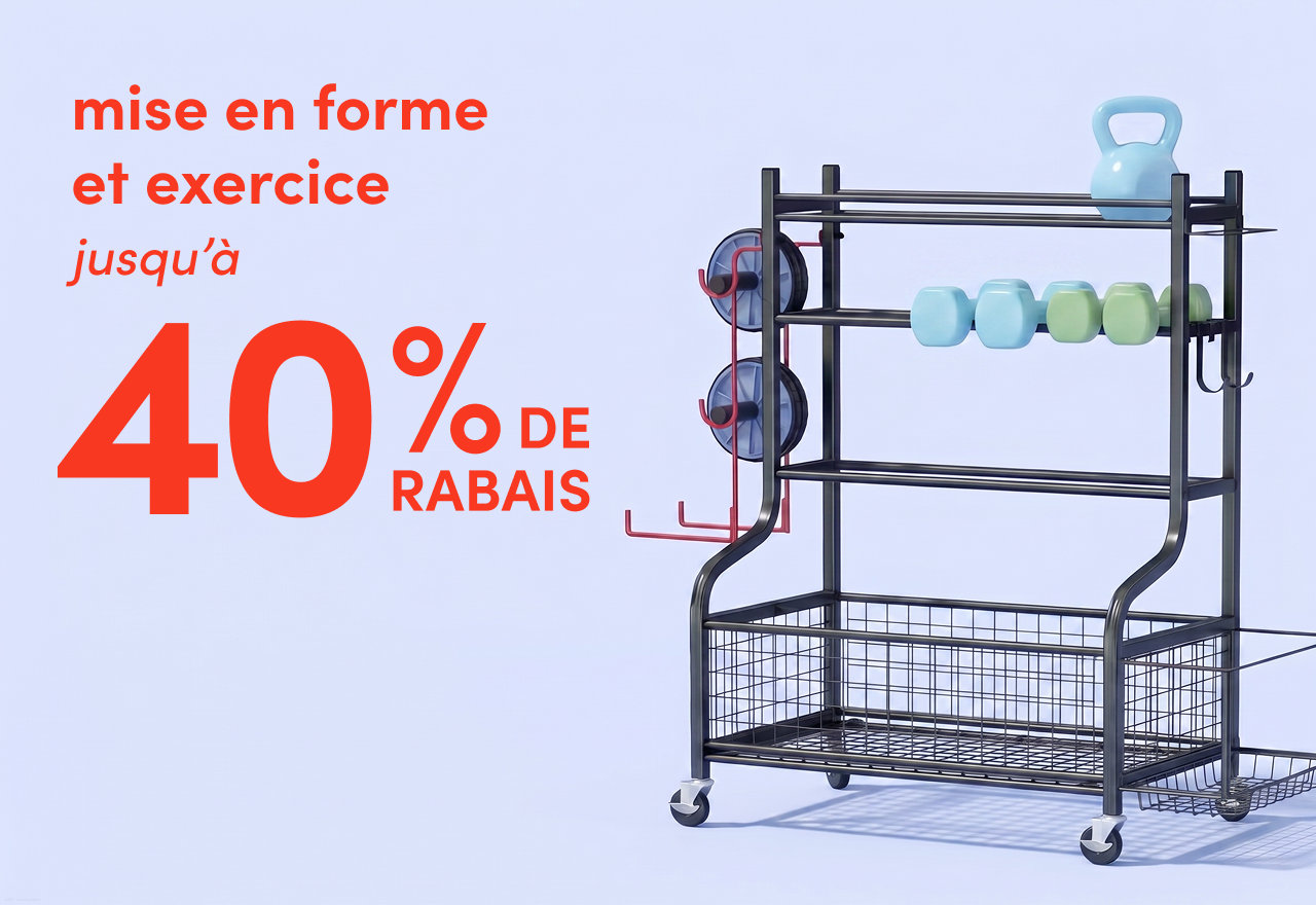 mise en forme et exercice en solde