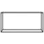 Eunita Glass Top Console Table-61751232-61910713