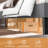 Bed Frame Upholstered Platform Bed with adjust Headboard, No Box Spring Needed, Noise Free-1035777340-1007940083