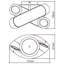 Tongouin Flush Mounted Sconce