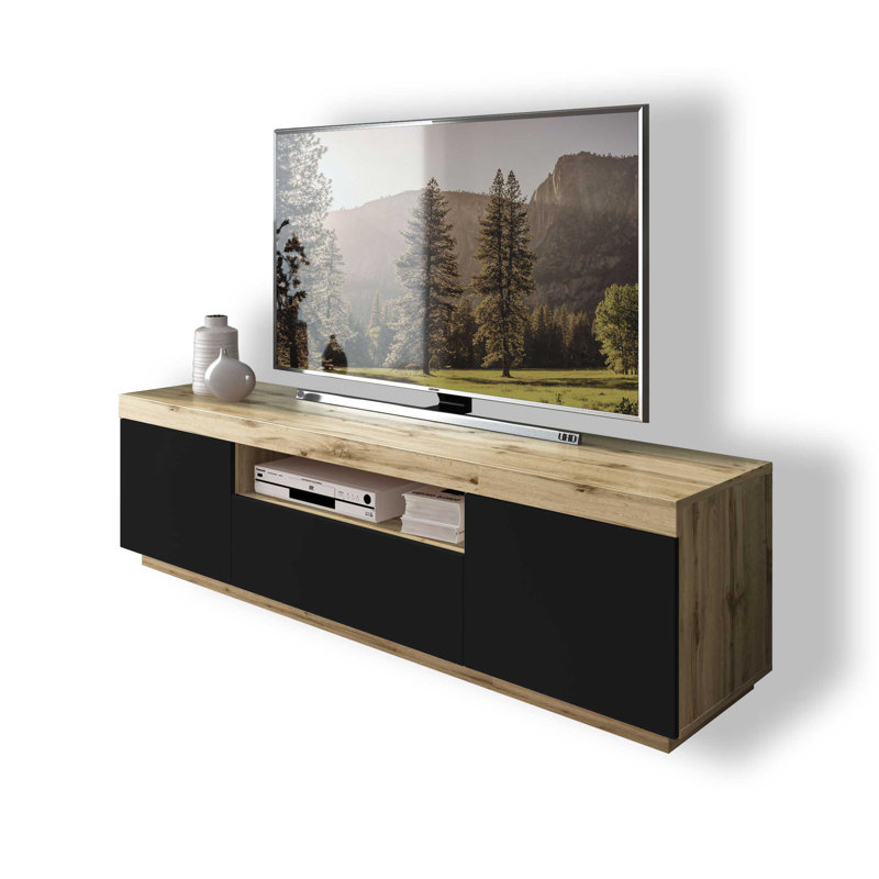 Craiginorne TV Stand for TV's up to 75", Black