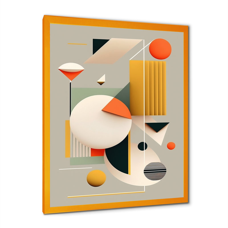 Cierrah - reproduction d'art sur toile encadrée, L 34 po x H 44 po, Or