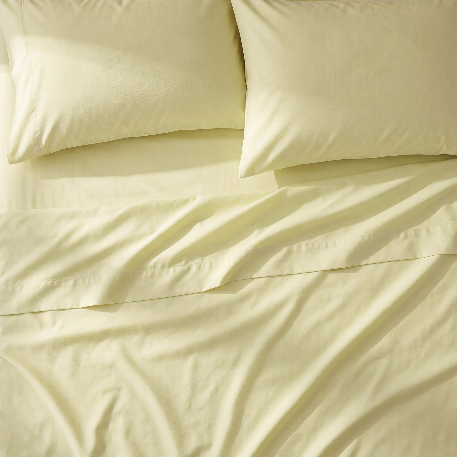 Kera Sheet Set, Green, Queen Sheet Set with 2 Pillowcases