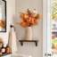 Décor d'automne, 5 pièces de fleurs de citrouille artificielles d'automne, décorations florales, pour un arrangement de vase de mariage