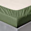 Premium Stripe Fitted Sheet - Deep Pocket, Wrinkle-Free, Ultra Soft Microfiber Bed Sheet-1313049501-1313049498