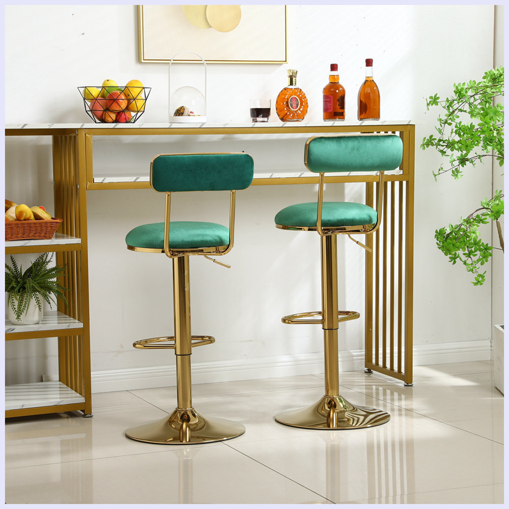 Bartow swivel best sale adjustable height stool