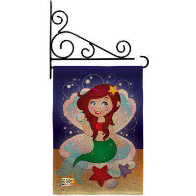 Double Sided 18.5'' H x 13'' W Burlap Garden Flag