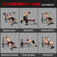 Banc de musculation réglable avec support 924LBS