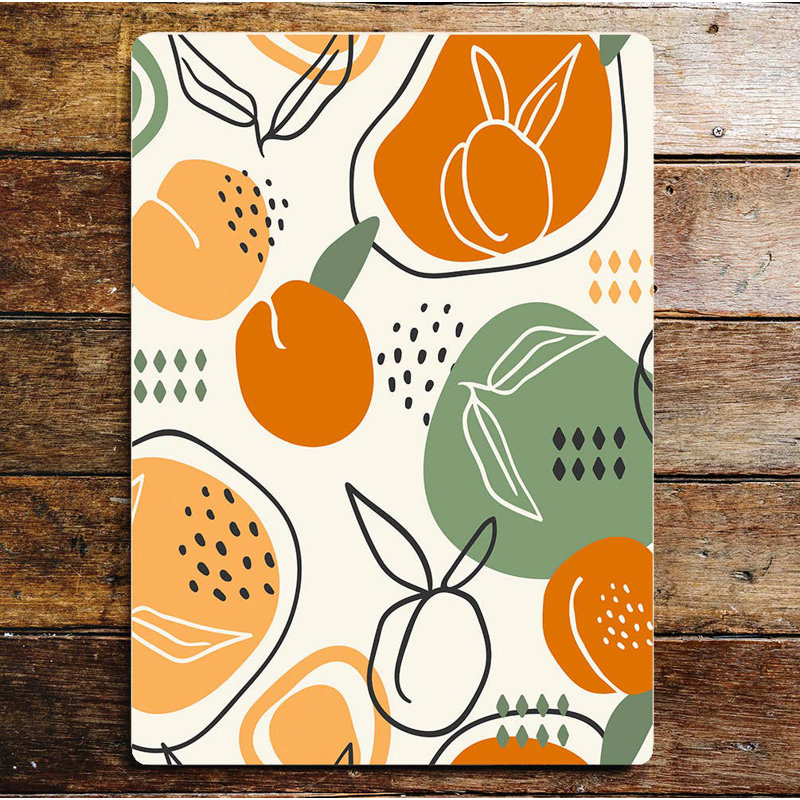 Food & Beverage Wall Decor on Metal, 60cm H x 40cm W