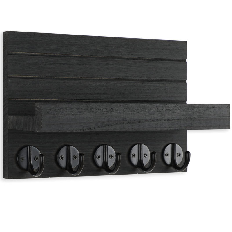 Burgest Wall Wall Hook, Black