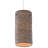 Flow 1-Light Mini Pendant - Hammered Ore