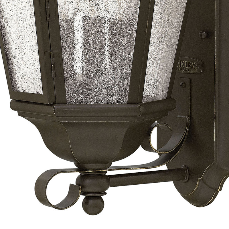 Edgewater 3-Light Outdoor Wall Lantern, Oil Rubbed Bronze