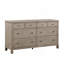 Commode 1 pièce classique avec 8 tiroirs