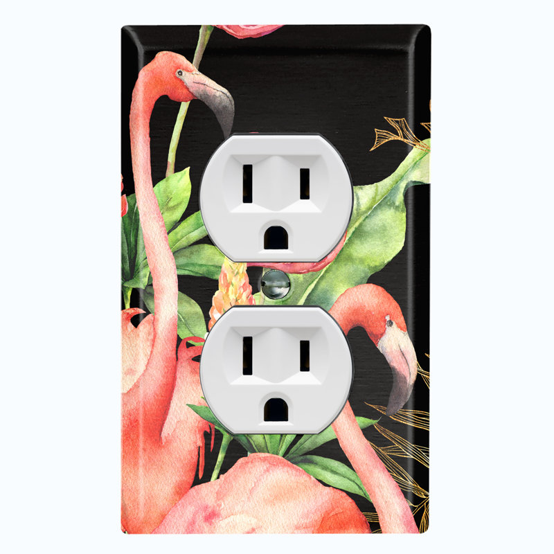 Plaque murale d'interrupteur à bascule 1-Gang