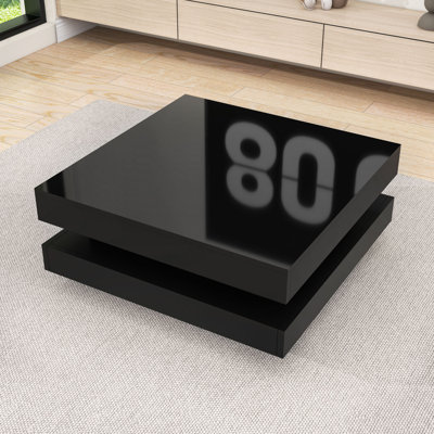 Coffee Table with LED Lights