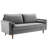 Valour Performance Velvet Sofa by Modway-423445078