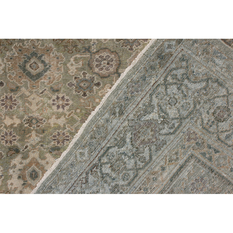 One-of-a-Kind 8' X 11'1" 1950s Wool Area Rug in