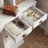 4-Piece Modular Entertainment Center | Desk, Bookcase & Storage Wall In One