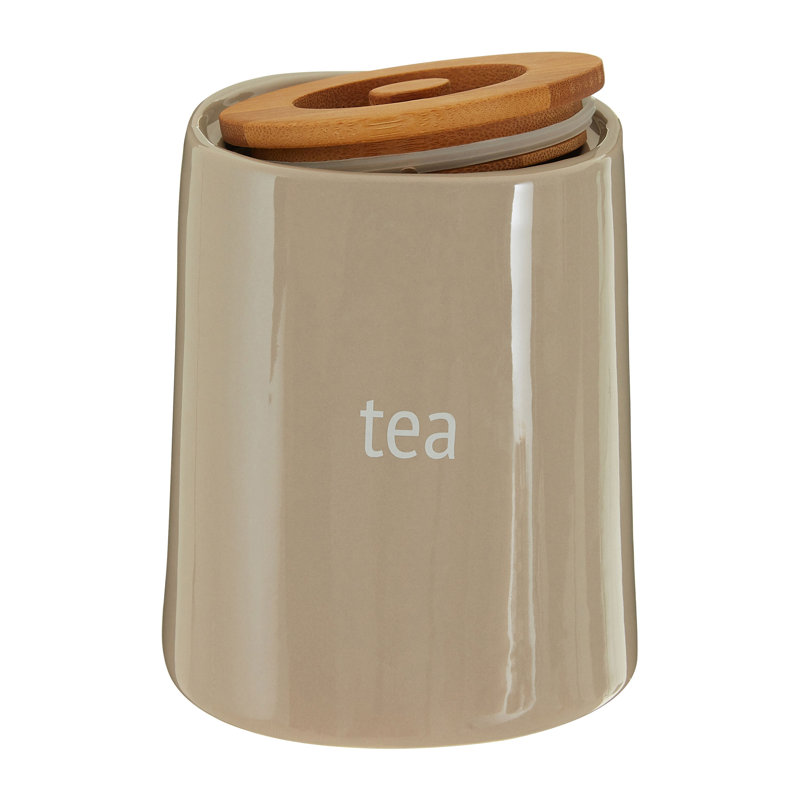 Revel Ceramic / Porcelain Jar, Beige