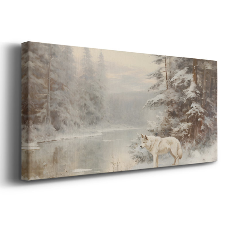 Série paysage - CMXCV - Toile tendue avec châssis - Prêt à accrocher, H 12 po x l 30 po