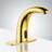 Commercial Gold Tone Sensor Faucet – Hands-Free Luxury with Modern Functionality