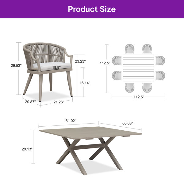 Dimensions du produit