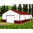 51Ft X 31Ft Steel Barn For Construction And Industrial Environments, 14 - Gauge Square Tube Frame, 26 Sheet Metal, 110V Electric Roller Shutter, Side Entrance Door, Reinforced Roof Garage Farms