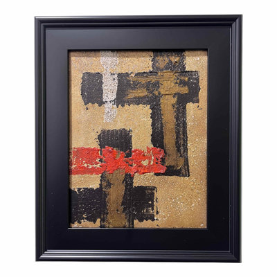 Protagonism No. 2 - Original Mixed-Media Abstract Painting by J. Kent Martin