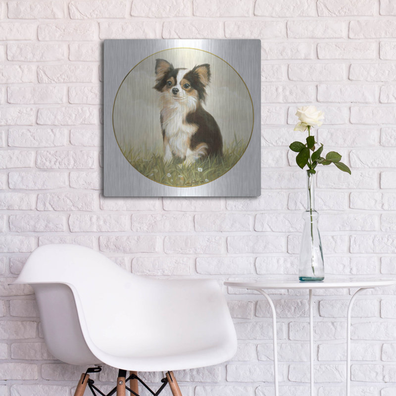 " Chihuahua Sentadito " by John Silver