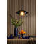 Chiou 1 - Light Blue Glass Pendant