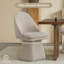 Chaise pivotante rembourrée en tissu-825395082-825395086