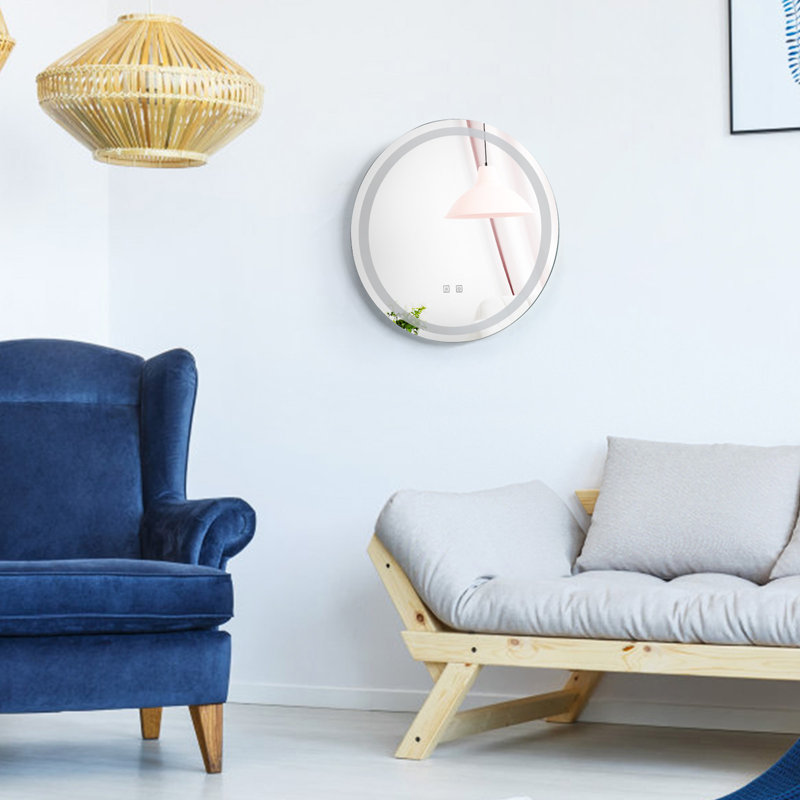 LED Circular Environmentally-friendly Mirror Lamp