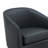Bennett Genuine Leather Swivel Barrel Chair-995754771
