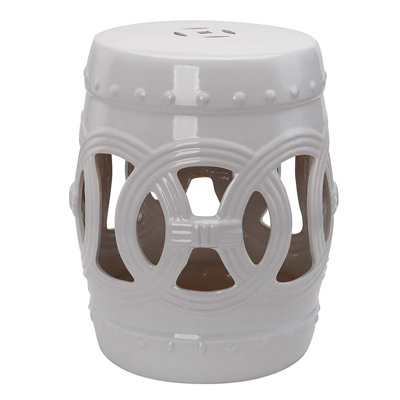 Harwich Ceramic Garden Stool by Bungalow Rose