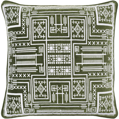 Camaxtli Textured Cotton Throw Pillow