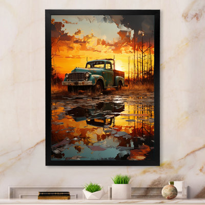 " Yellow Truck 53Ft Sublime Landscapes I "
