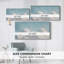 Série nautique - Cxxi - Toile tendue avec châssis encadré - Prêt à être accroché-2021338979-2021338977
