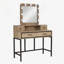 Meuble-lavabo avec miroir 3 lumières Hollywood et 4 tiroirs-1676425126