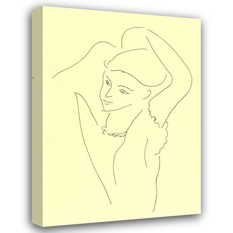 Jeune Fille, H 48 po x l 34 po