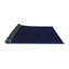 Tapis géométrique bleu marine-155567106