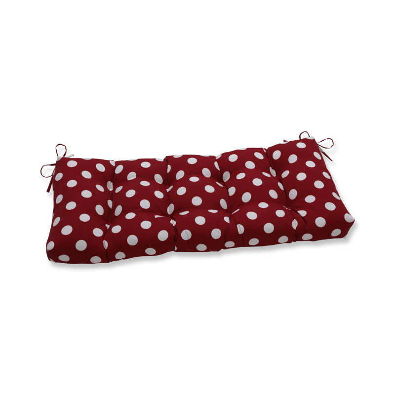 Coussin de siège intérieur / extérieur Ahriyah, L 48 po, Rouge