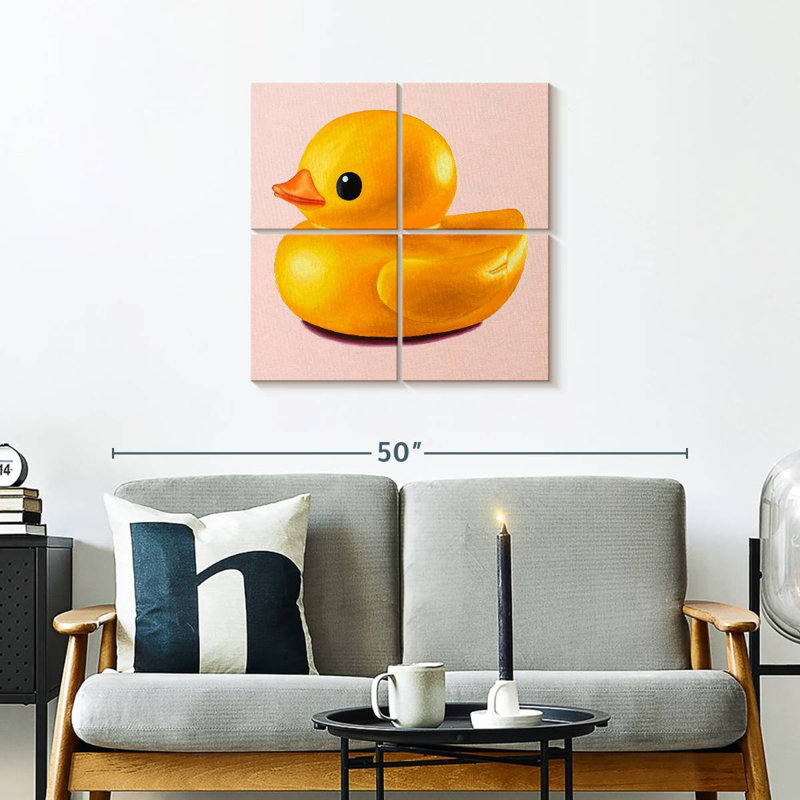 Ashelle Shiny Rubber Duck, 26" H x 26" W
