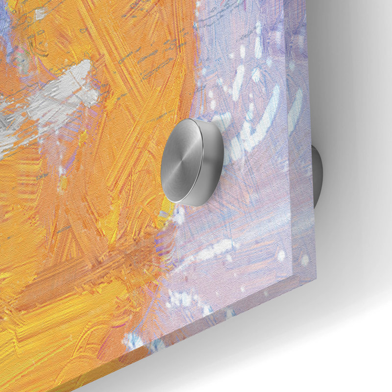 Art mural en verre Lark Manor ™ «Eddy In The Cove» par Design Fabrikken, H 24 po x l 36 po x P 0,2 po