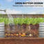 Grande jardinière surélevée galvanisée 8x2x1ft-197652060-197652059-197652056