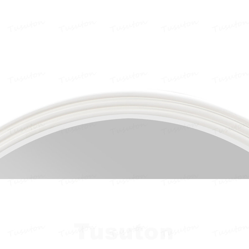 Miroir rond gris Carena
