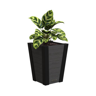 Grand pot à fleurs effilé de 18 pouces Mayne