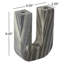 Porte-bougie abstrait en U Etha et marbre gris-1474323830-1474323831