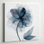 Indigo Bloom I - reproduction sur toile-1818695433